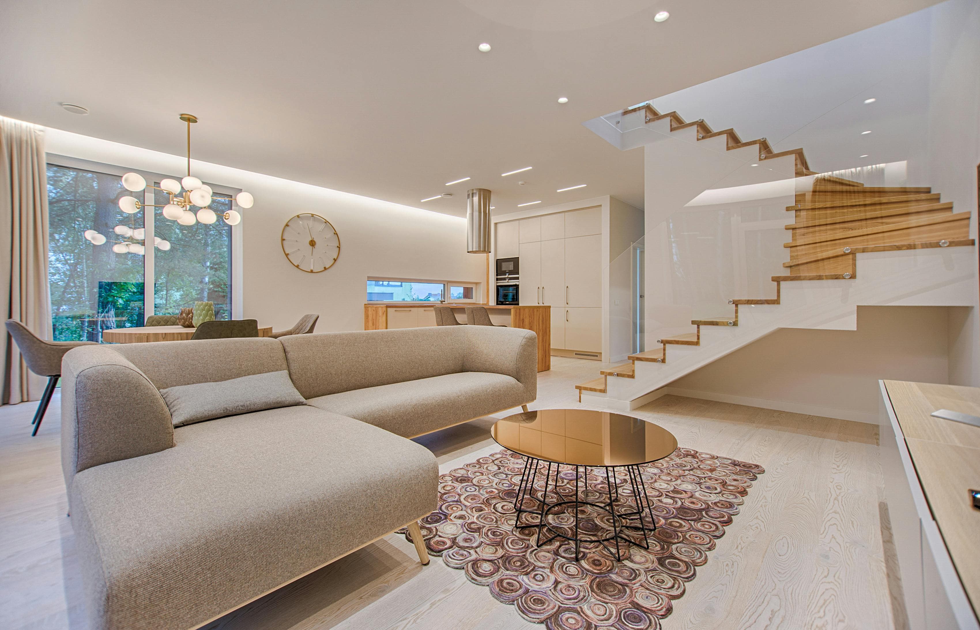 Modern interior design showcase